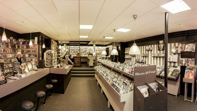 Hekman Record Store binnen