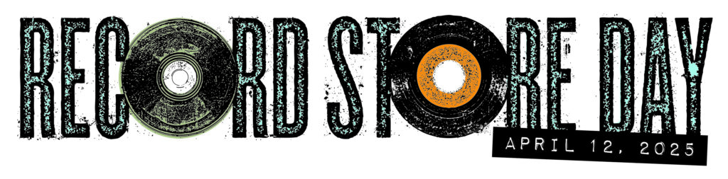 Record Store Day banner, 12 april 2025.