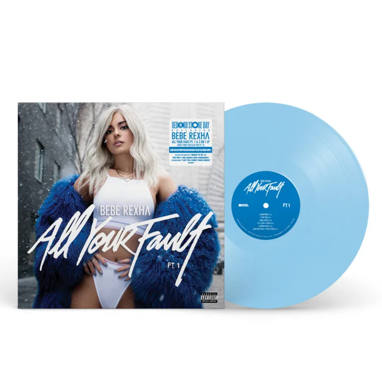 bebe rexha babybluelpmockup