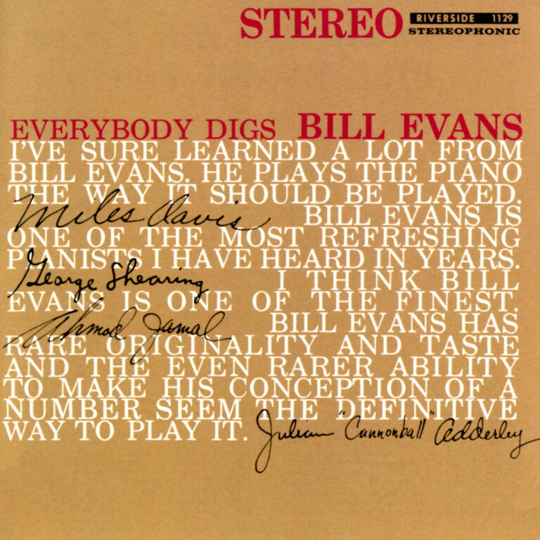bill evans trio everybody digs bill evans (mono mix) fpo