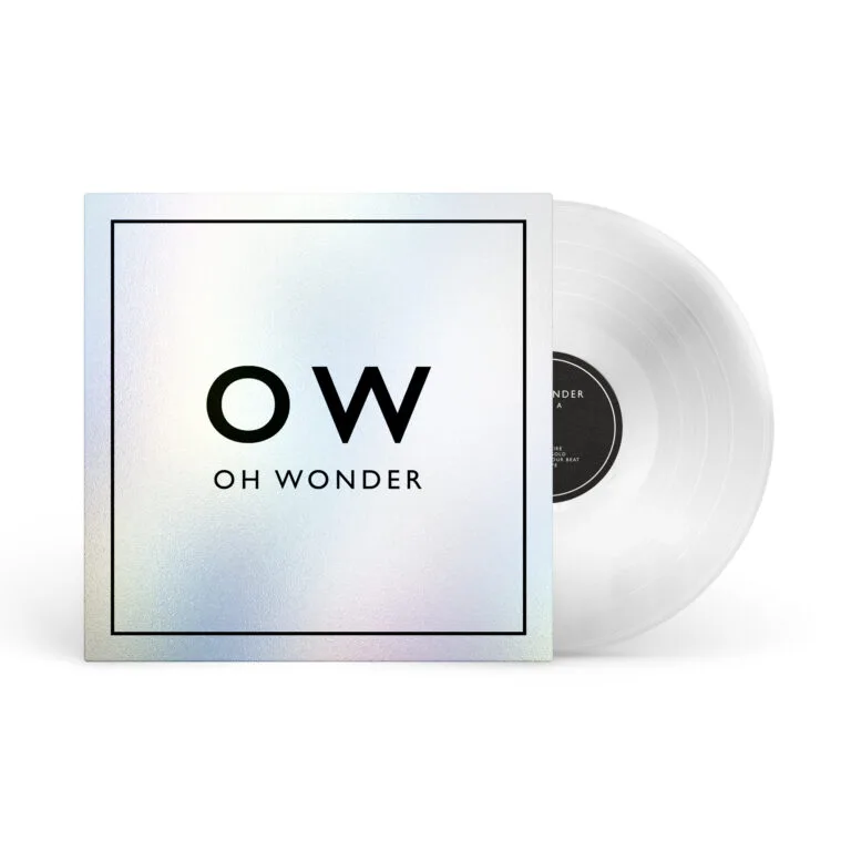 oh wonder vinyl mock on white