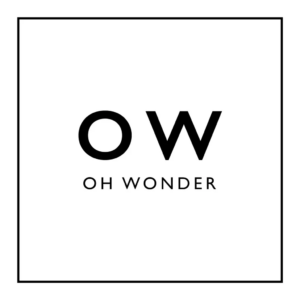 Logo van Oh Wonder muziekgroep.