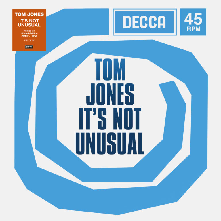 Tom Jones vinylsingle 'It's Not Unusual' Decca label.