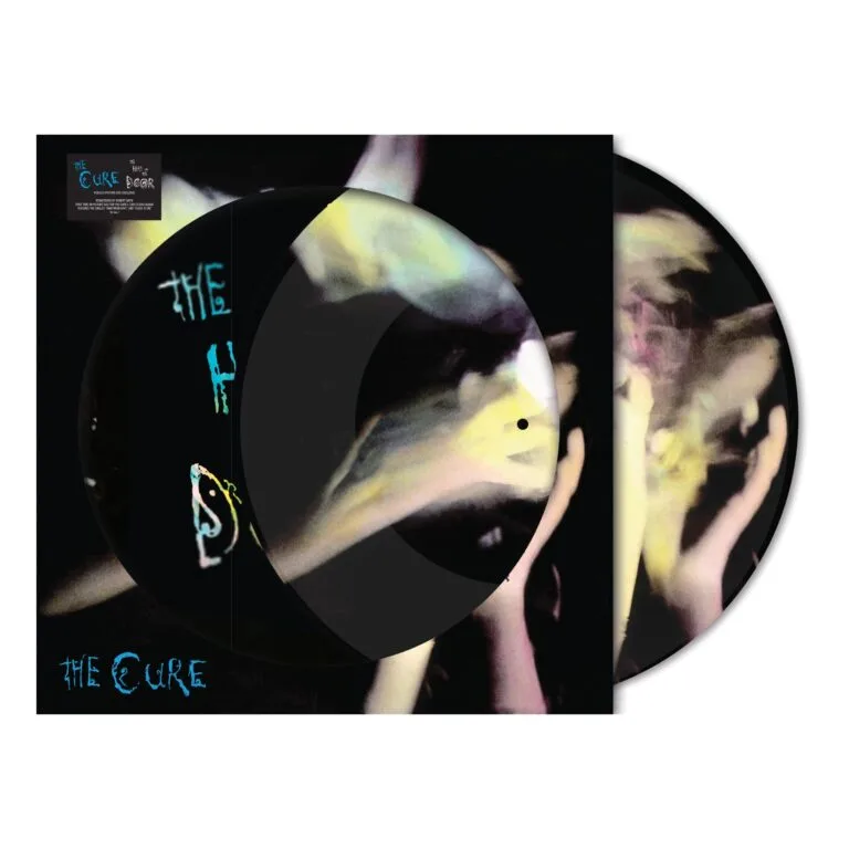 Albumhoes met abstract kunstwerk The Cure.