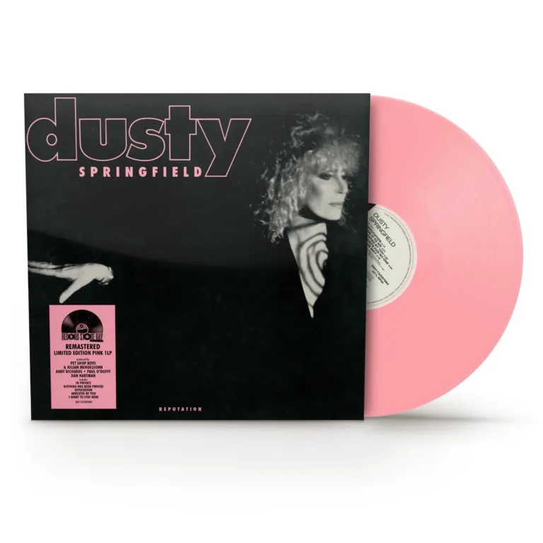 Dusty Springfield roze vinylalbumhoes Reputation