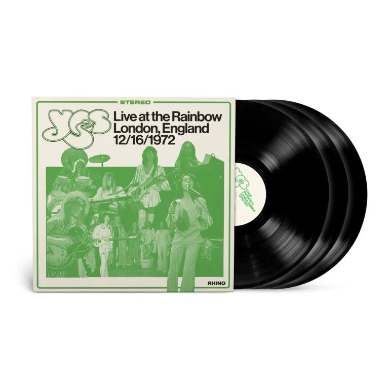 Albumhoes Yes Live at the Rainbow 1972